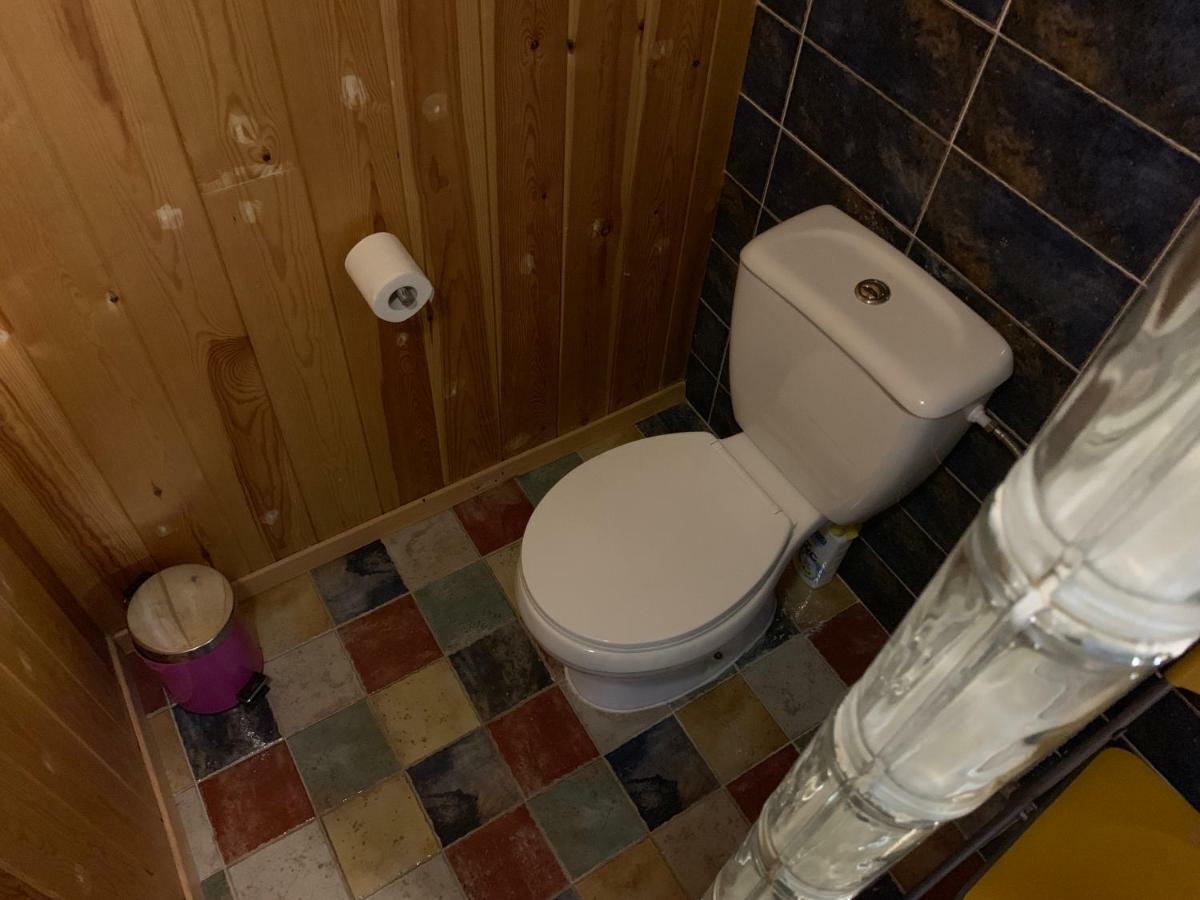 הוילה טריו Casa De Madera En Alto Tajo מראה חיצוני תמונה